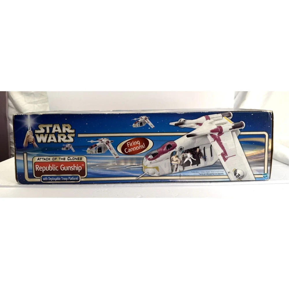 Republic Gunship Star Wars Attack of The Clones 2002 Hasbro AOTC - NEW/Sealed